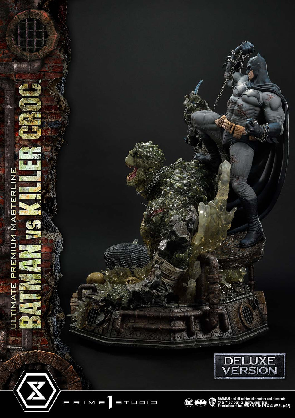 Prime 1 Studios Batman Versus Killer Croc (Regular Version) Statue