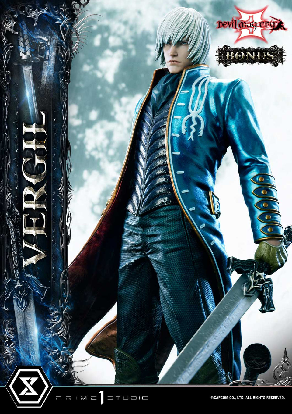 Prime 1 Studios Devil May Cry 3 (Vergil) (Deluxe Version) 1/4 Scale St –  Cosmic Chase Collectibles Pte. Ltd.