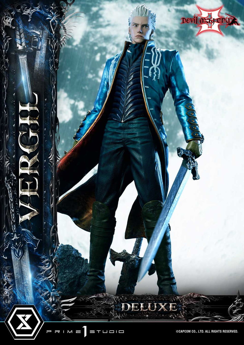 Prime 1 Studios Devil May Cry 3 (Vergil) (Deluxe Version) 1/4 Scale Statue