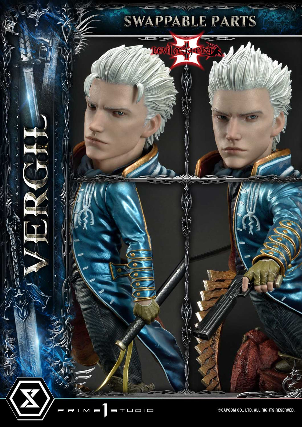 Prime 1 Studios Devil May Cry 3 (Vergil) (Regular Version) 1/4