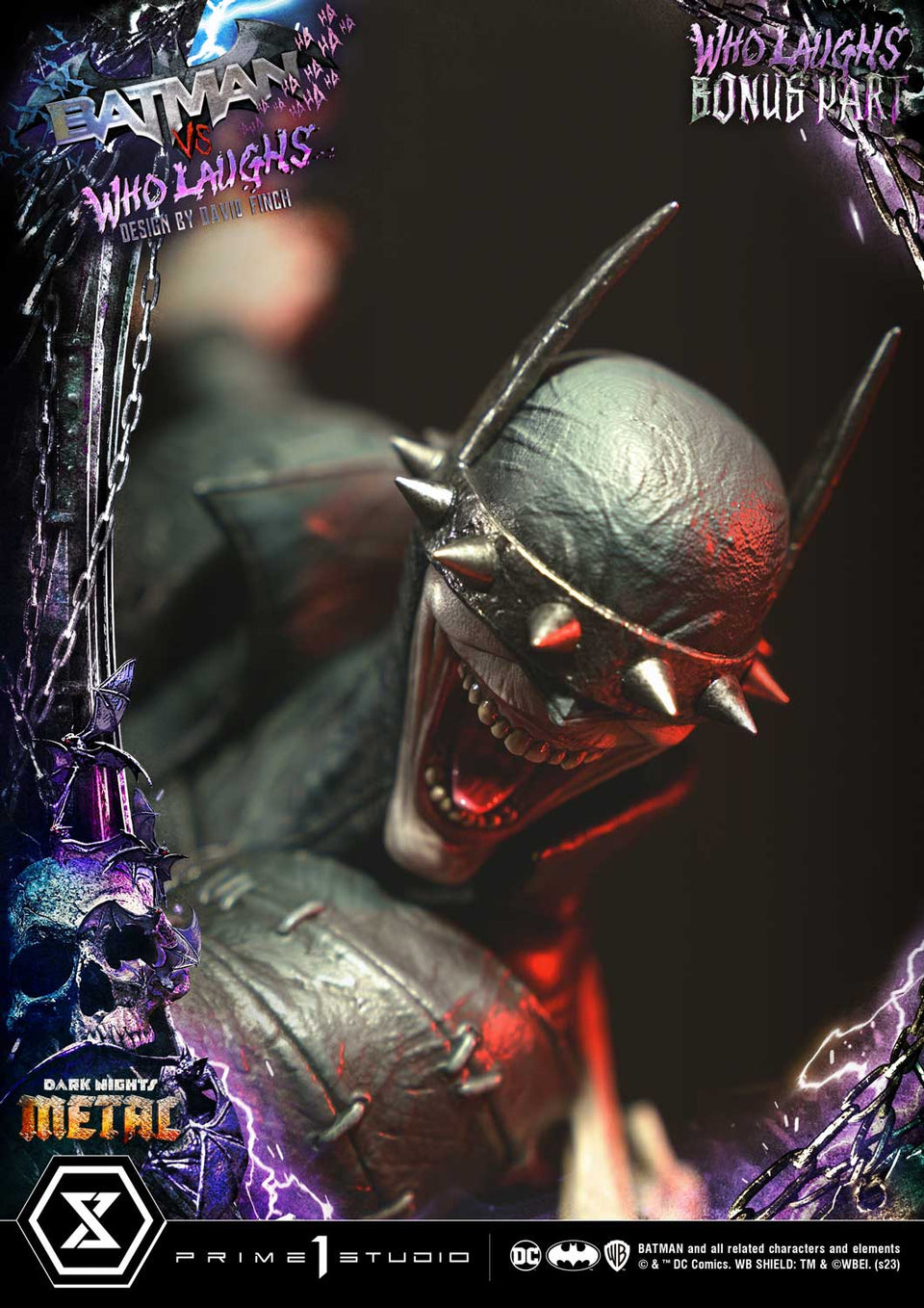 Prime 1 Studios Batman Vs. Batman Who Laughs (Deluxe Version) 1/4 Scale Statue