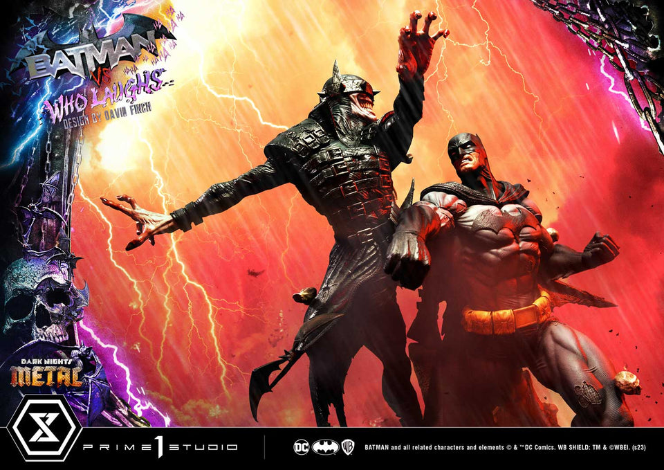 Prime 1 Studios Batman Vs. Batman Who Laughs (Regular Version) 1/4 Scale Statue