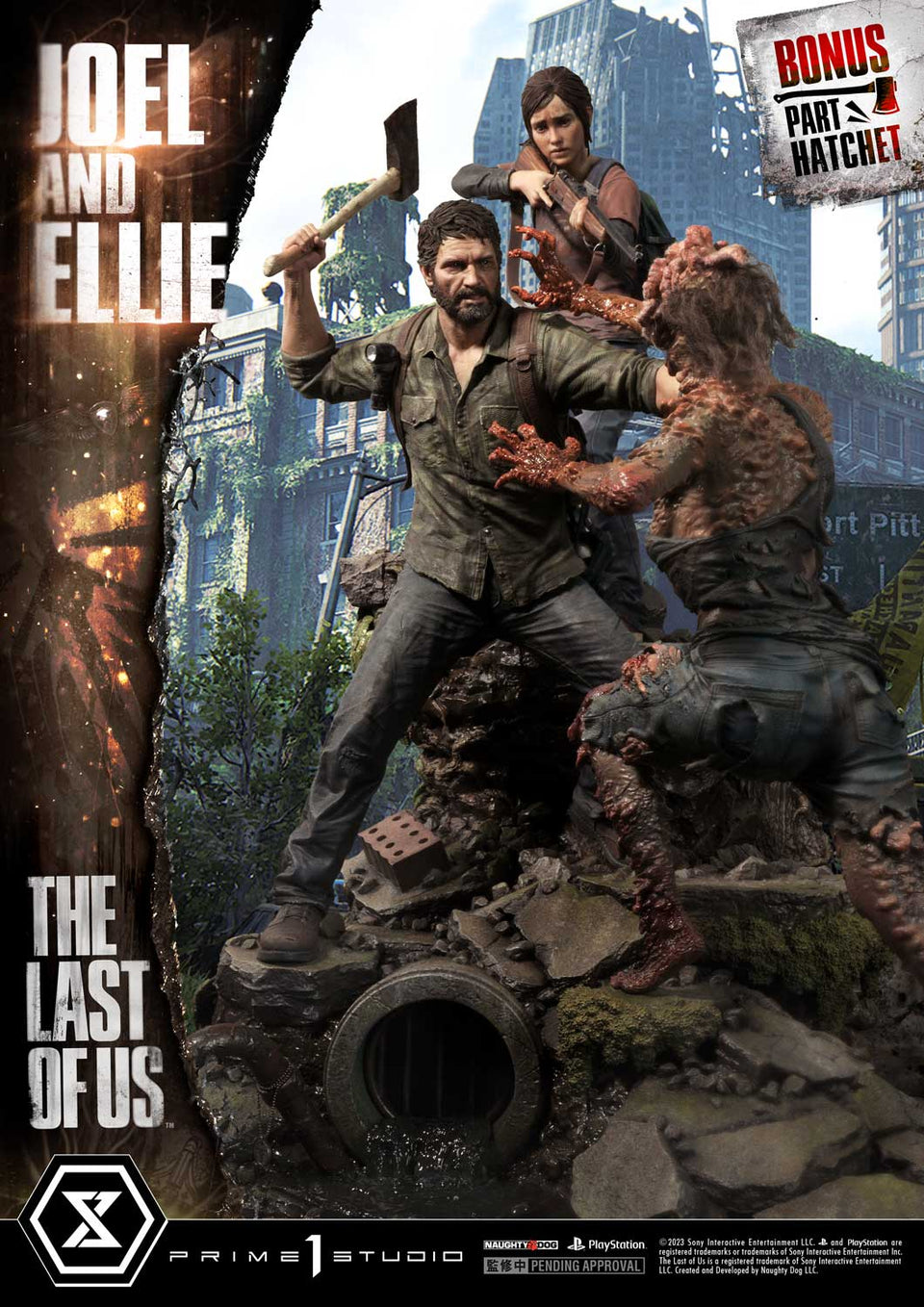 The Last of Us The Clicker 1:4 Scale Statue