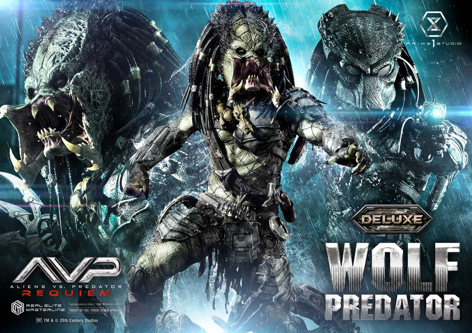 REMAVP-01DXS Prime 1 Studio Wolf Predator (Deluxe Bonus Version) 1/3 Scale Statue