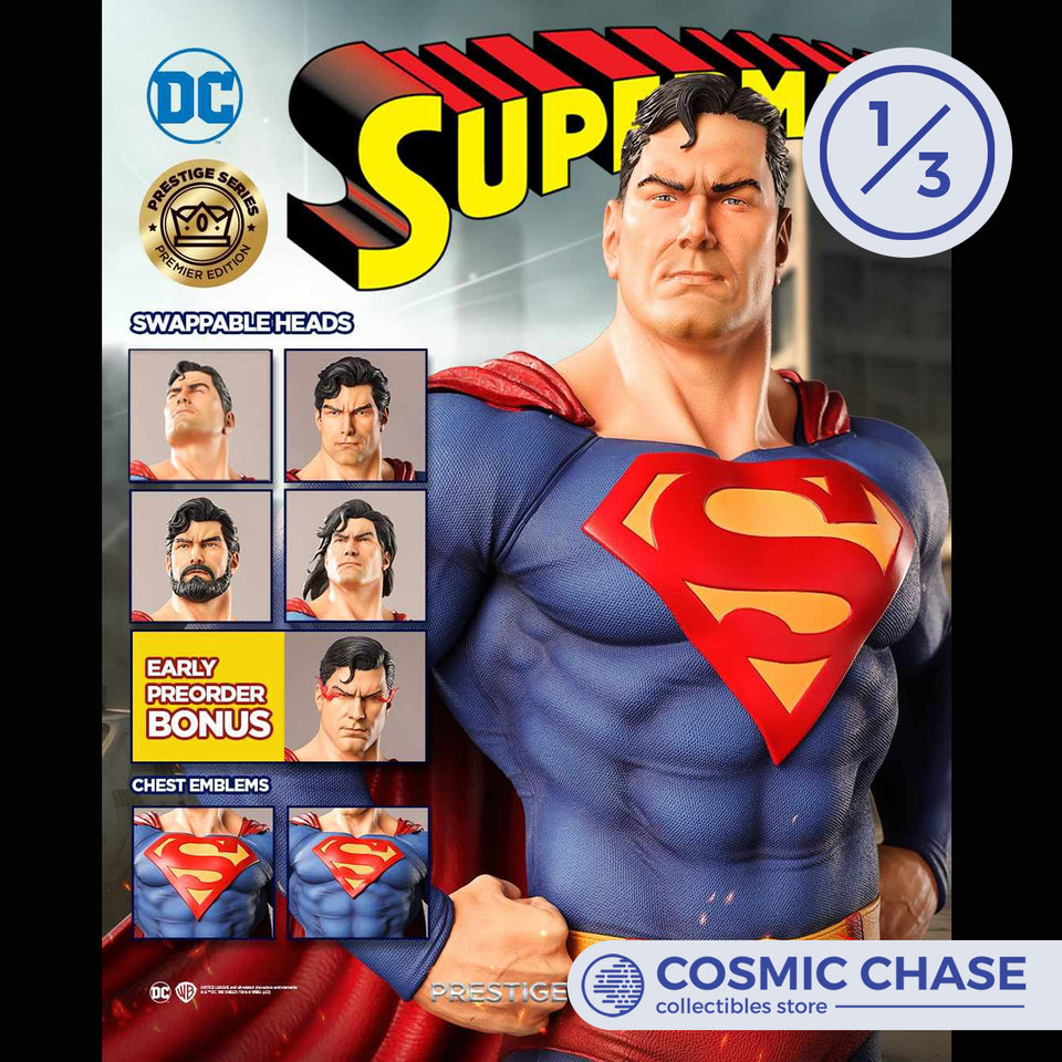 LBS Superman (Dark Blue Suit Version) (Premium Version) 1/3 Scale Statue