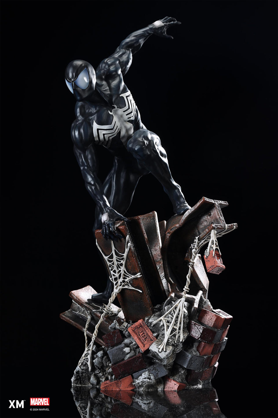 XM Studios Symbiote Spider-Man - Black Spider 1/4 Scale Statue