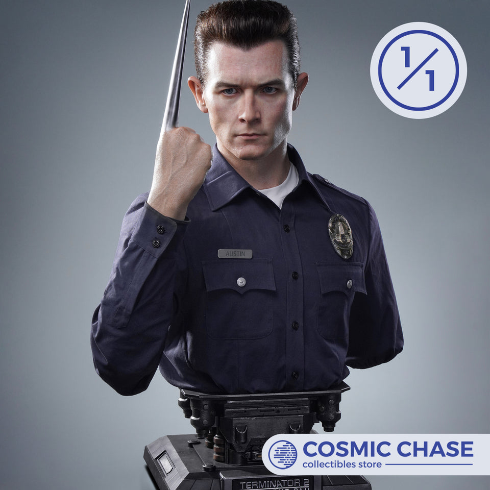 Queen Studios Terminator 2 T-1000 Life-size Bust