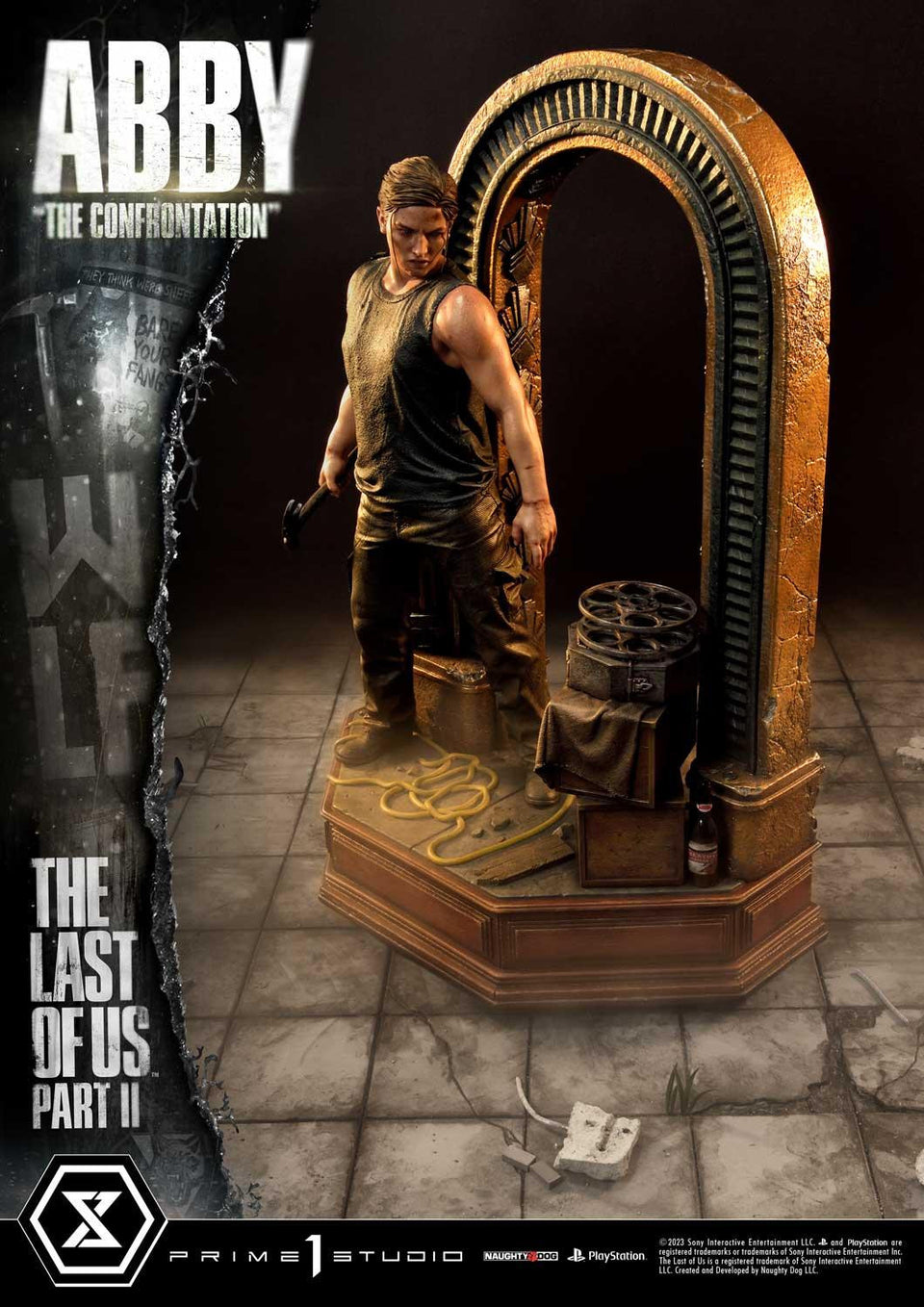 Prime 1 Abby The Confrontation (Bonus Version) 1/4 Scale Statue