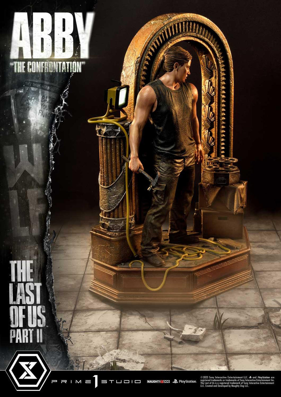 Prime 1 Abby The Confrontation (Bonus Version) 1/4 Scale Statue