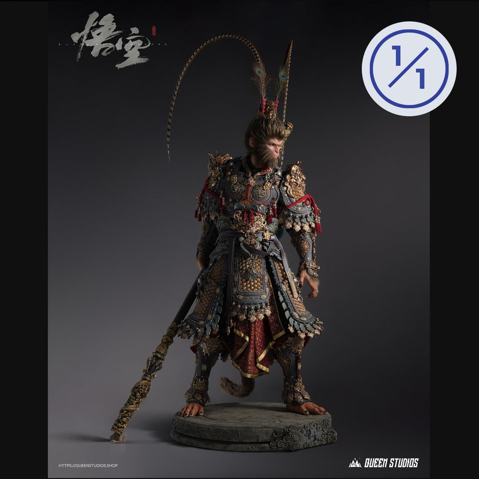 Queen Studios Black Myth: Wukong The Destined One (Great Sage Armor Set) 1/1 Life-size Statue
