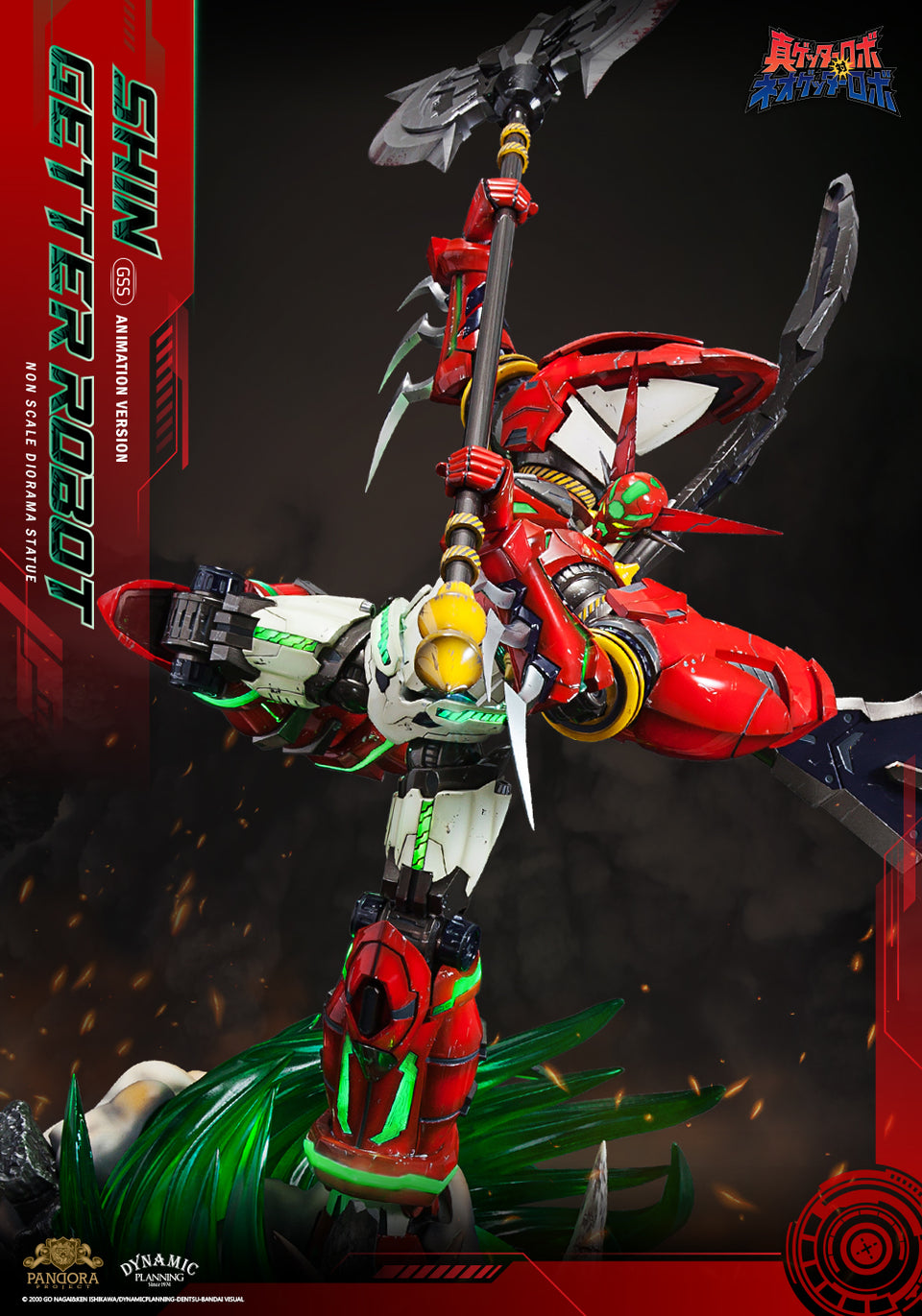 Pandora Project Shin Getter Robot Animation Version