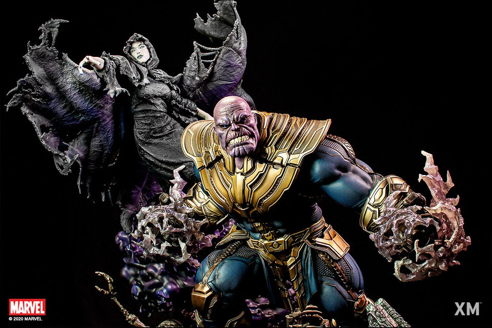XM Studios Thanos and Lady Death (Exclusive) 1:4 Scale Statue
