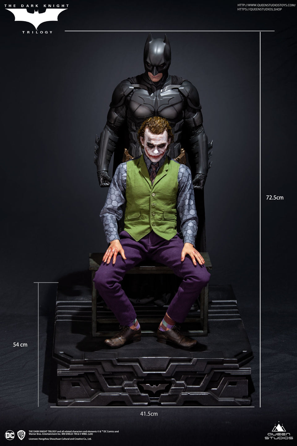 Queen Studios Batman / The Dark Knight (Extended Base Only) 1:3 Scale Statue