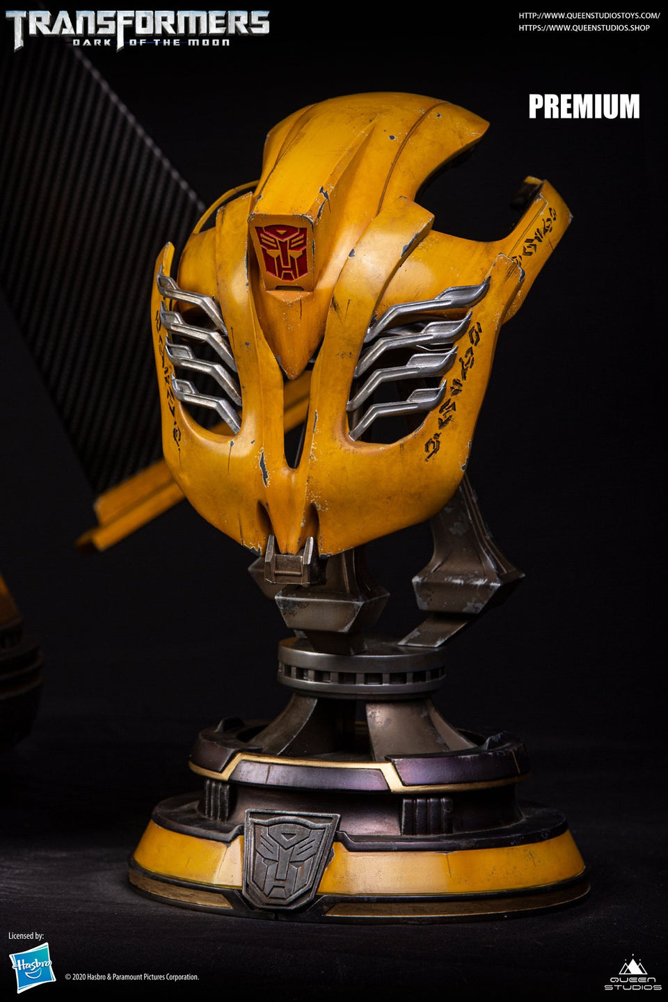Bumblebee Bust Transformers Dark of the Moon Premium Edition