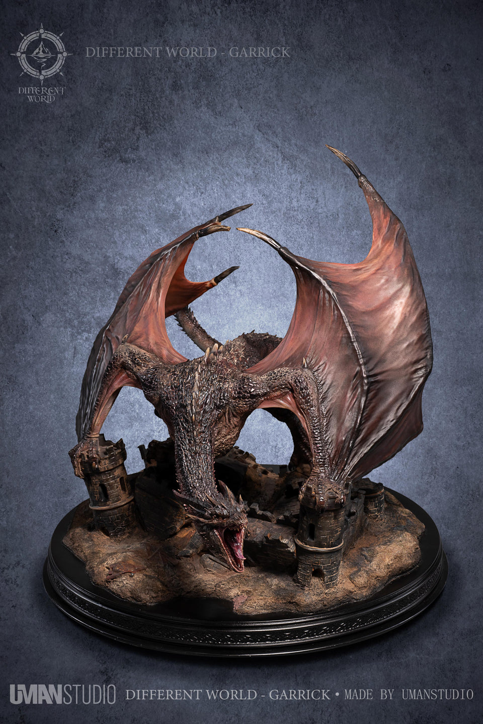 UMAN Studio Dragons from a Different World - Garrick Statue