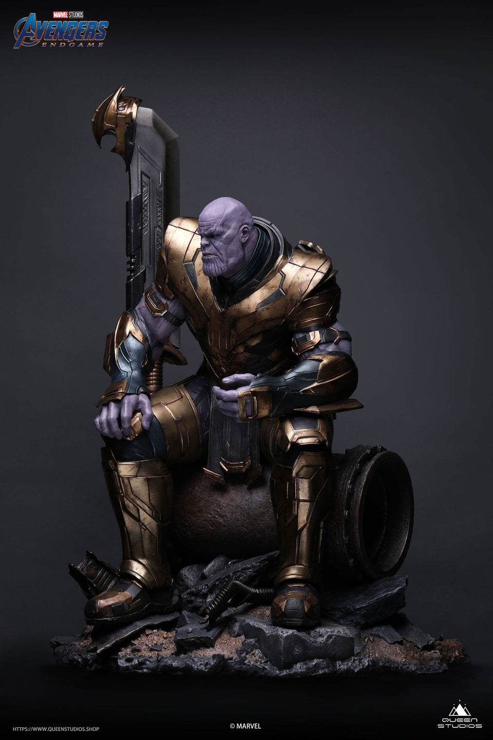 Queen Studios Thanos (Movie Edition) 1:4 Scale Statue (2 Versions)