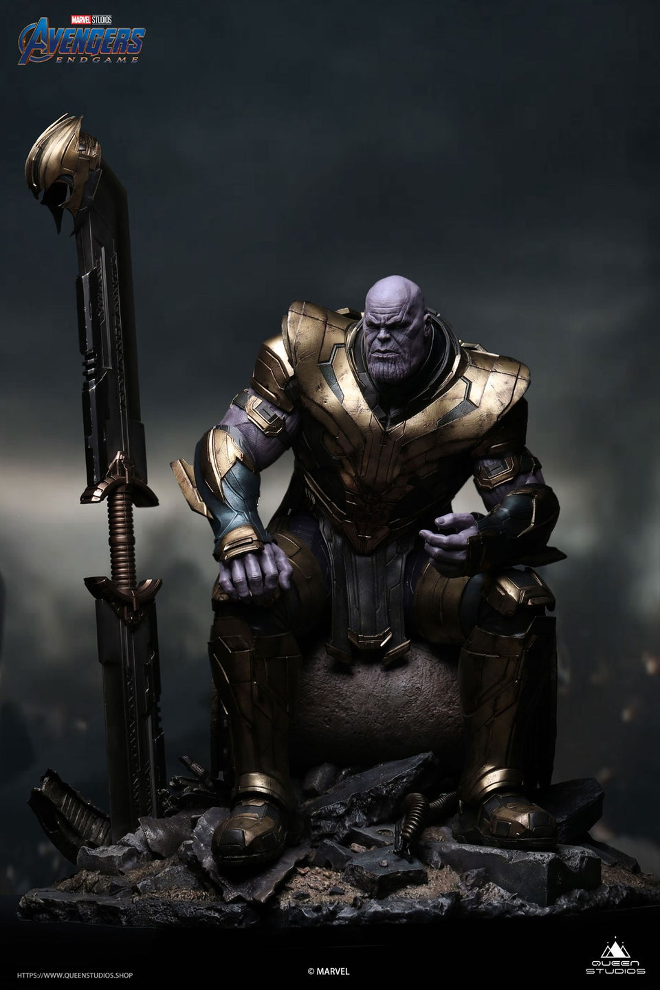 Queen Studios Thanos (Movie Edition) 1:4 Scale Statue (2 Versions)