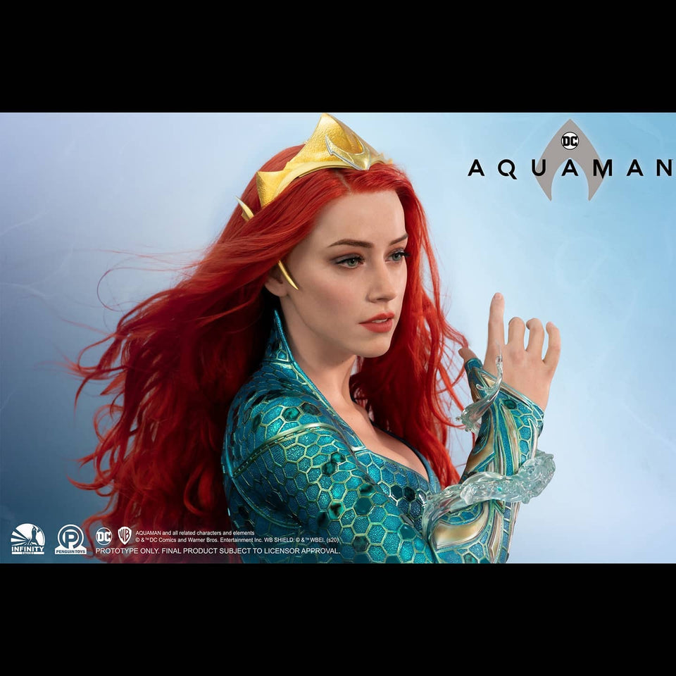 Infinity Studio Mera (Aquaman) 1:1 Scale Life Size Bust