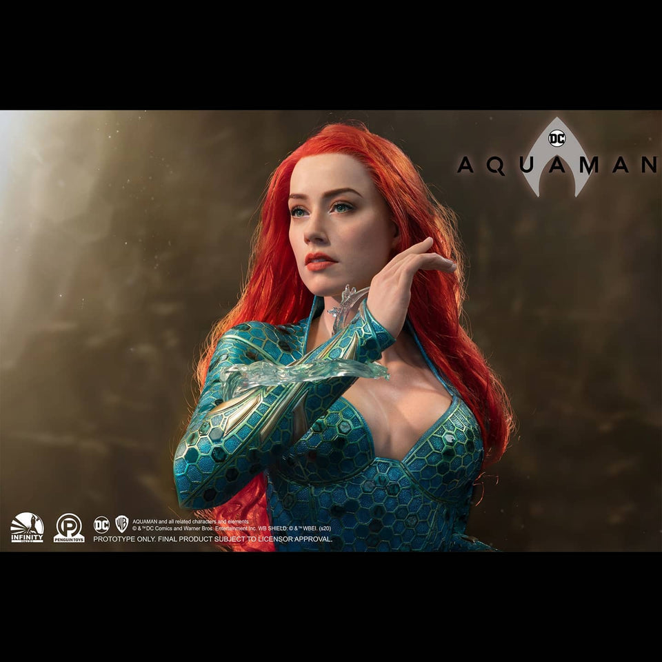 Infinity Studio Mera (Aquaman) 1:1 Scale Life Size Bust