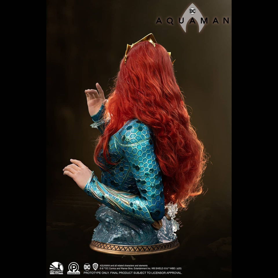 Infinity Studio Mera (Aquaman) 1:1 Scale Life Size Bust