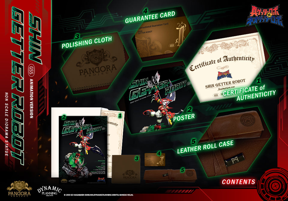 Pandora Project Shin Getter Robot Animation Version