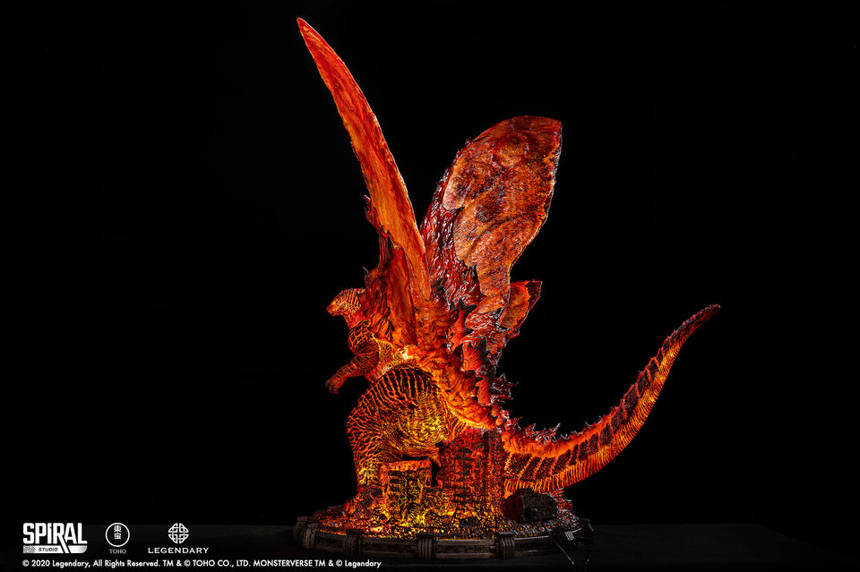 Spiral Studio Burning Godzilla (Deluxe Edition) Statue