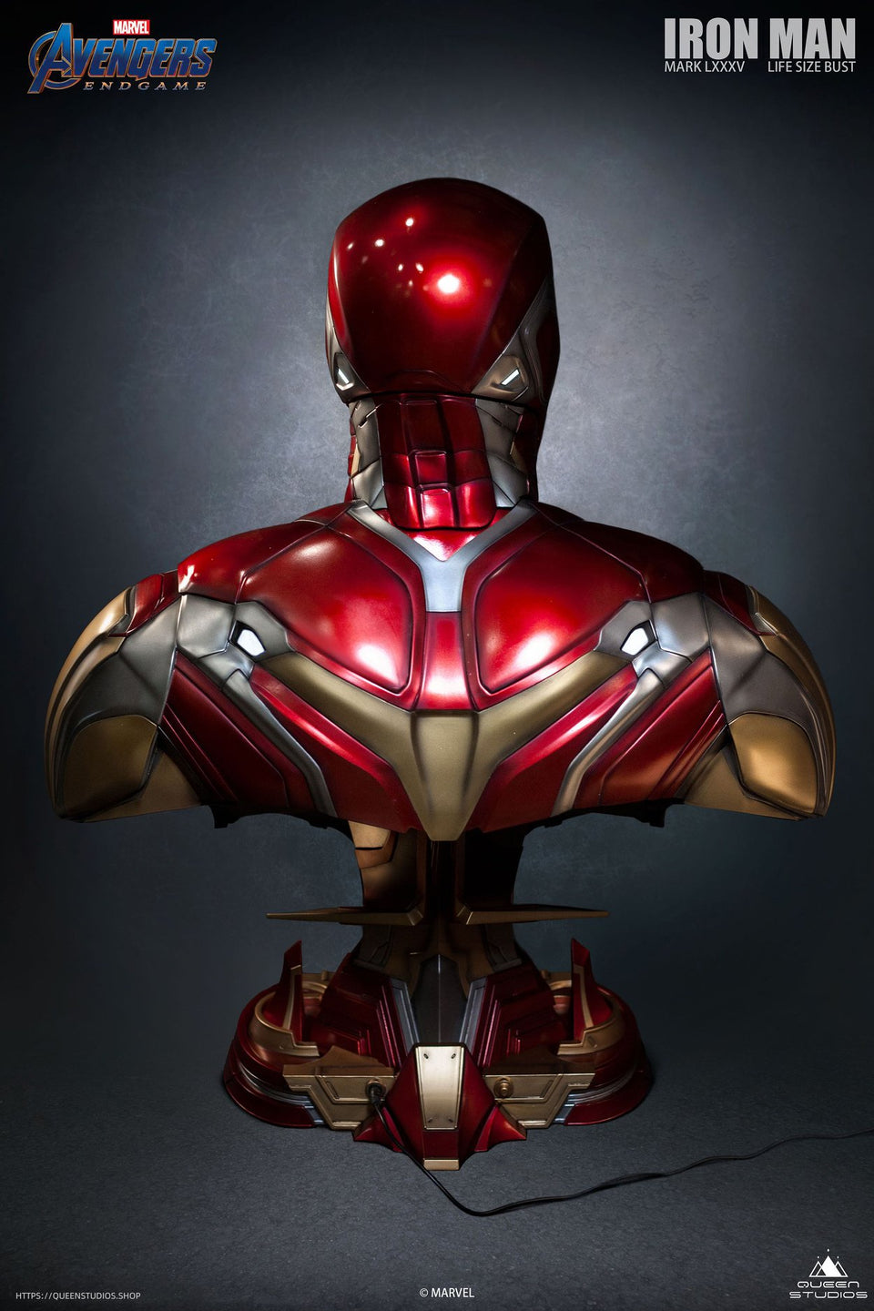 Queen Studios Iron Man Mark 85 1:1 Scale Life-size Bust
