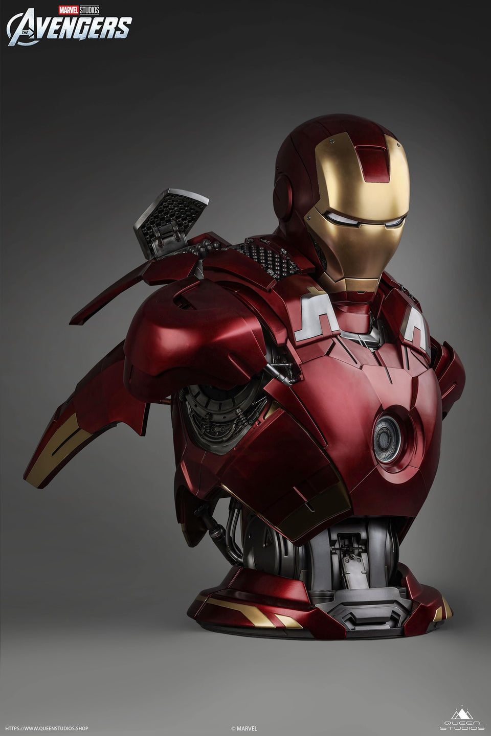 Queen Studios Iron Man Mark 7 Lifesize Bust