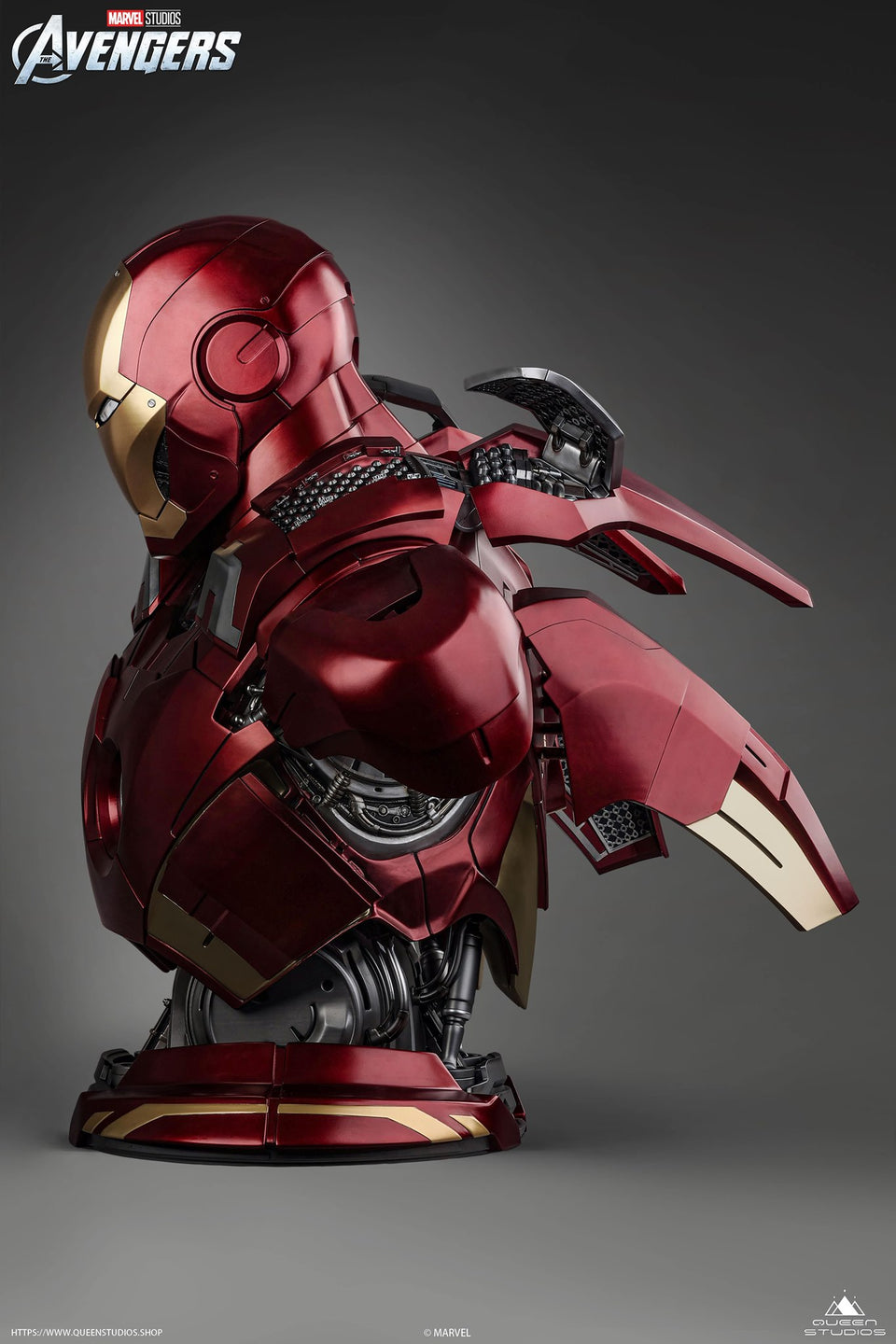Queen Studios Iron Man Mark 7 Lifesize Bust