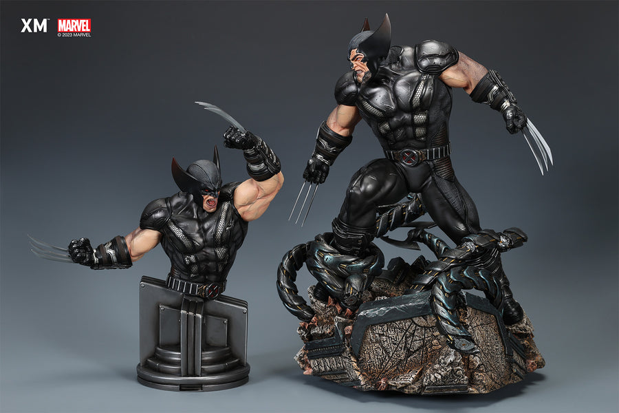 XM Studios Wolverine (X Force) (Version B) 1/4 Scale Statue – Cosmic ...