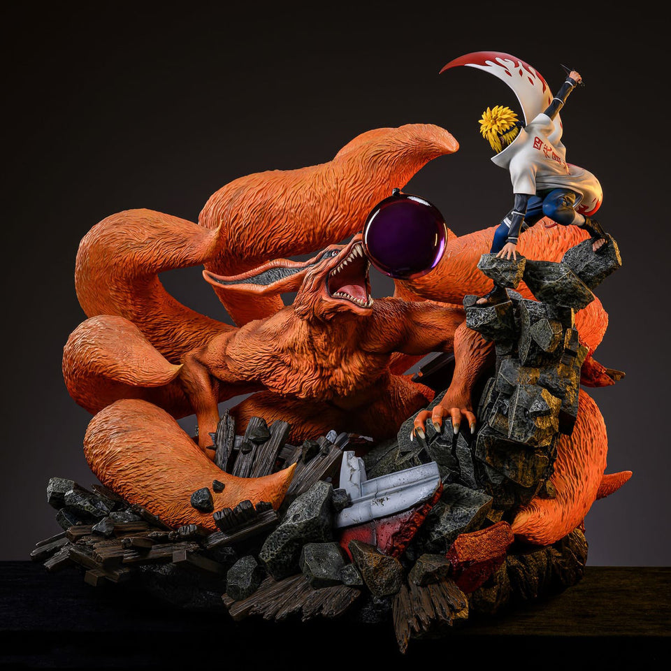 HEX Collectibles Battle of Destiny: Namikaze Minato vs Kurama 1/8 Scale Statue