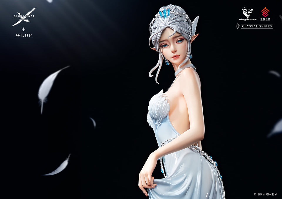 TriEagles Studio Princess Yan - Glance (Ghostblade) (White Version) 1/4 Scale Statue