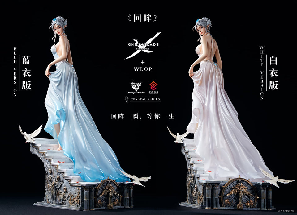 TriEagles Studio Princess Yan - Glance (Ghostblade) (White Version) 1/4 Scale Statue