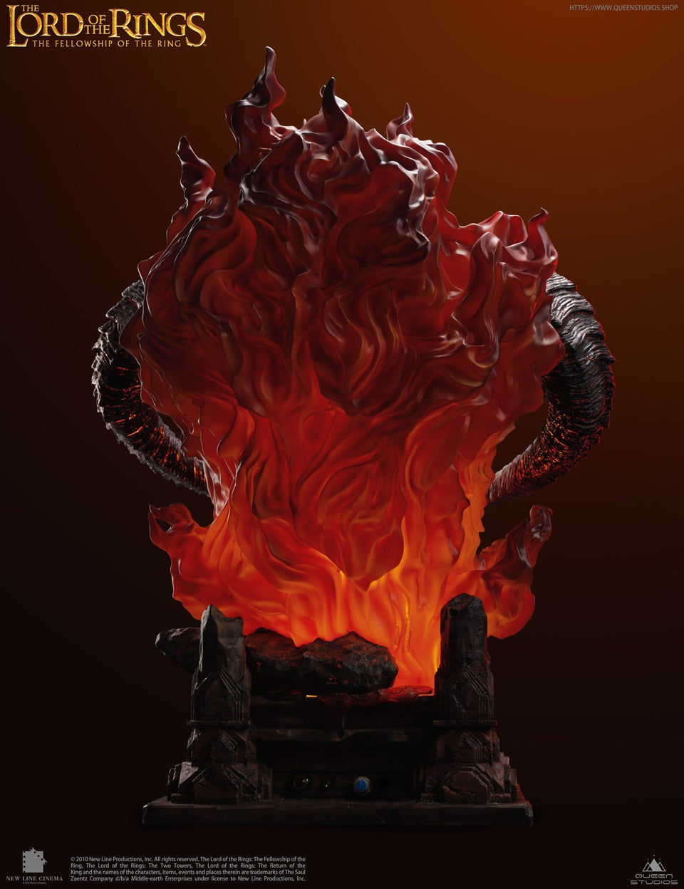 Queen Studios Lord Of The Rings (Balrog Polda Edition) (With Base) Bust Statue