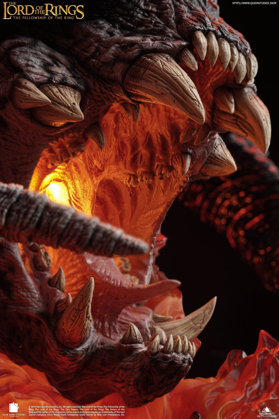 Queen Studios Lord Of The Rings (Balrog Polda Edition) (With Base) Bust Statue