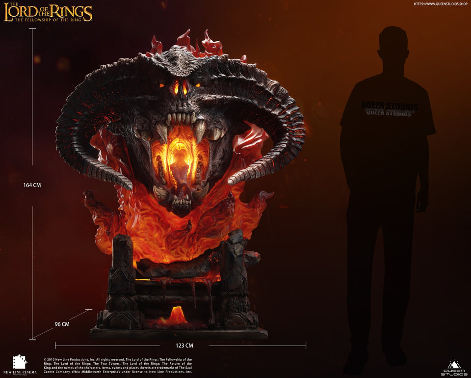 Queen Studios Lord Of The Rings (Balrog Polda Edition) (Without Base) Bust Statue