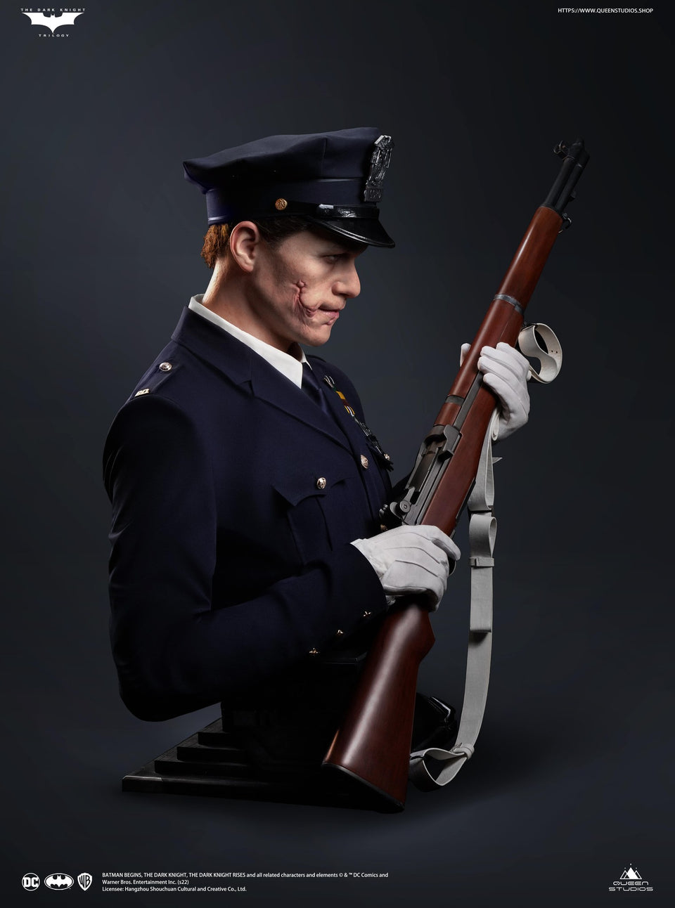 Queen Studios The Joker (Police Uniform) 1/1 Scale Statue