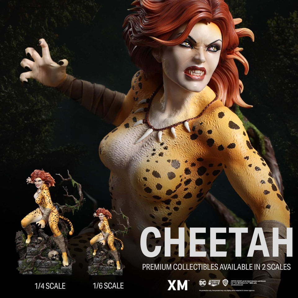 XM Studios Cheetah 1/6 Scale Statue