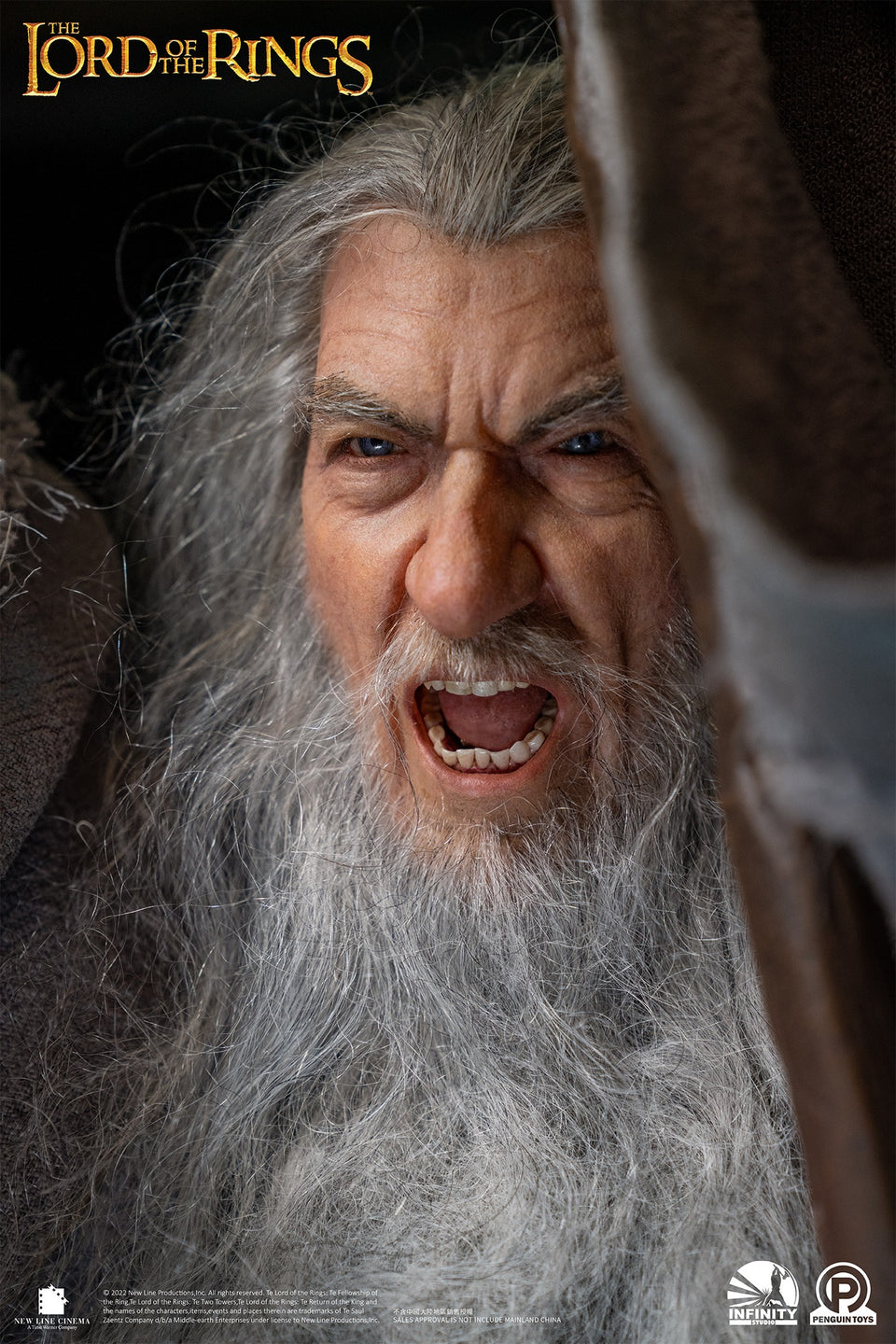 Infinity Studio Gandalf the Grey (Silicon Head) (Ultimate Version) 1/2 Scale Statue