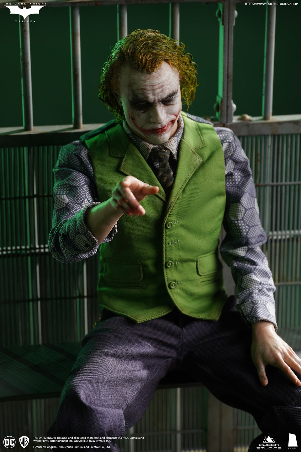 Queen Studios InArt Heath Ledger Joker (Sculpted Hair - 2 Figures