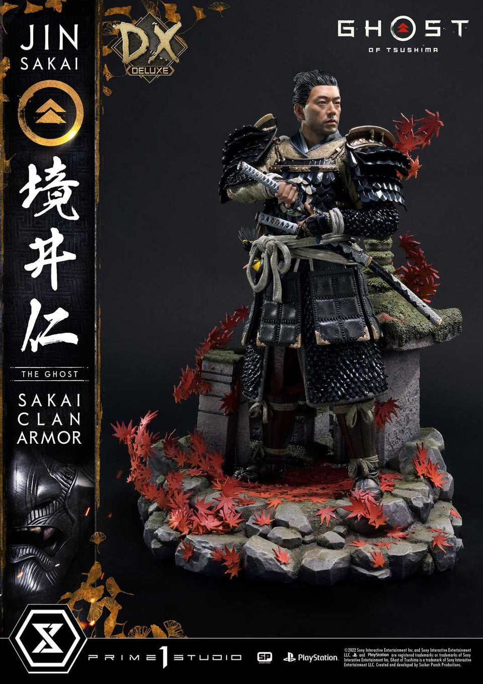 Prime 1 Studio Jin Sakai (Sakai Clan Armor) (Deluxe Version) 1/4 Scale Statue