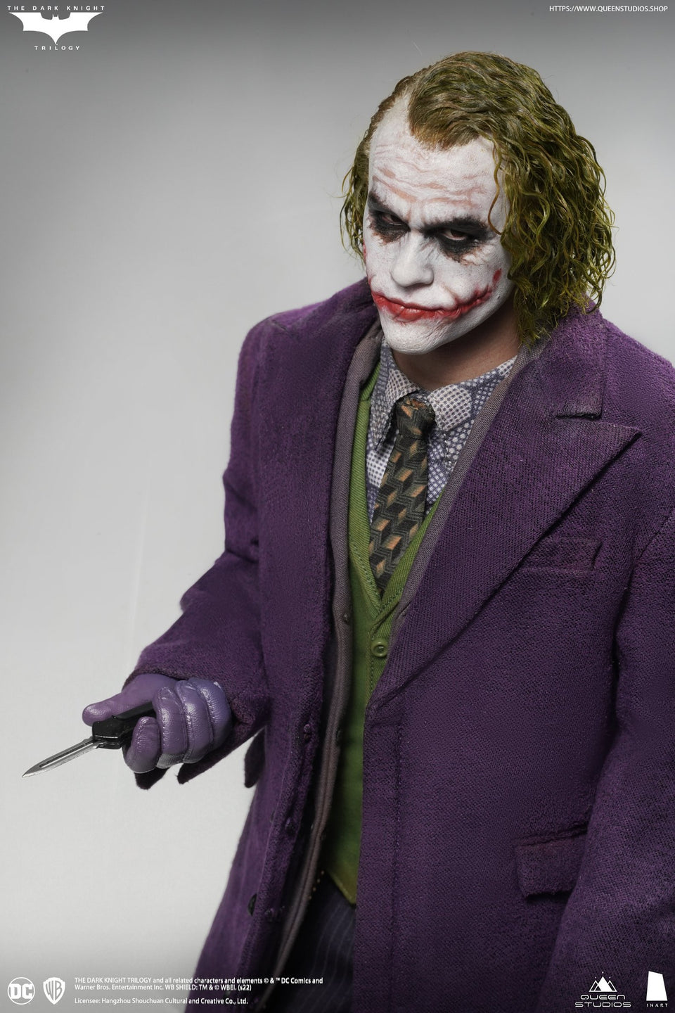 Queen Studios InArt Heath Ledger Joker (Sculpted Hair - 2 Figures