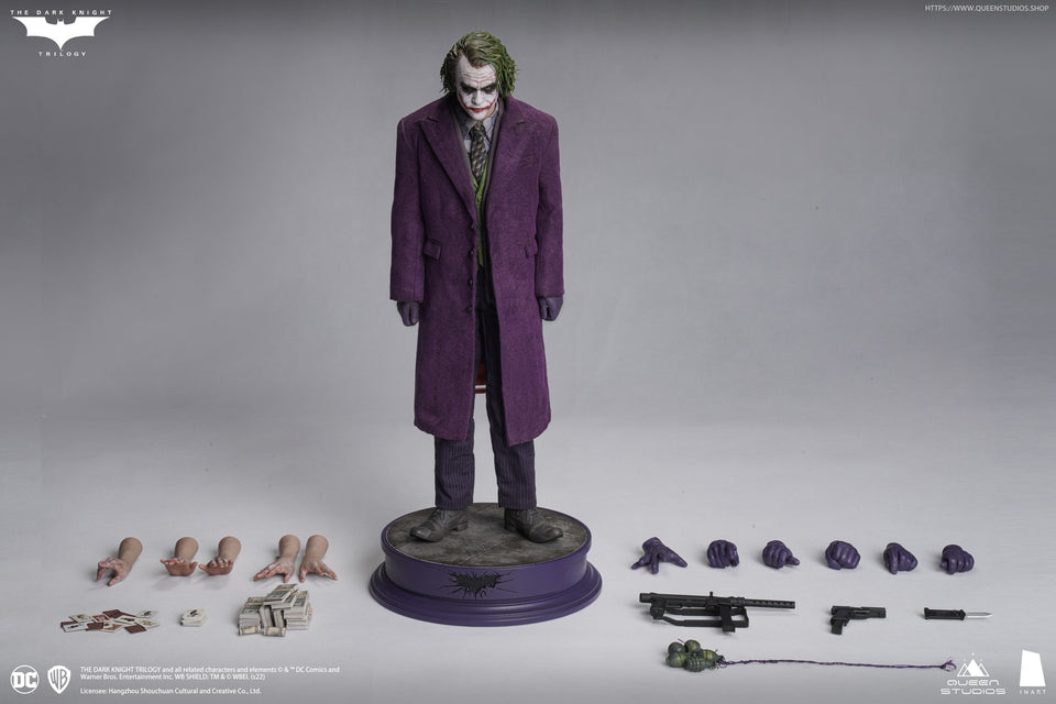 Queen Studios InArt Heath Ledger Joker (Sculpted Hair - 2 Figures