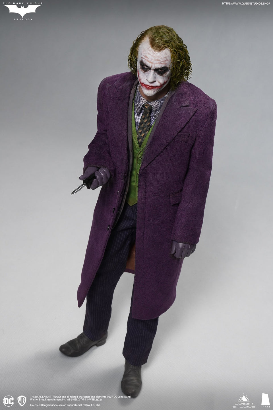 Queen Studios InArt Heath Ledger Joker (Sculpted Hair - 2 Figures