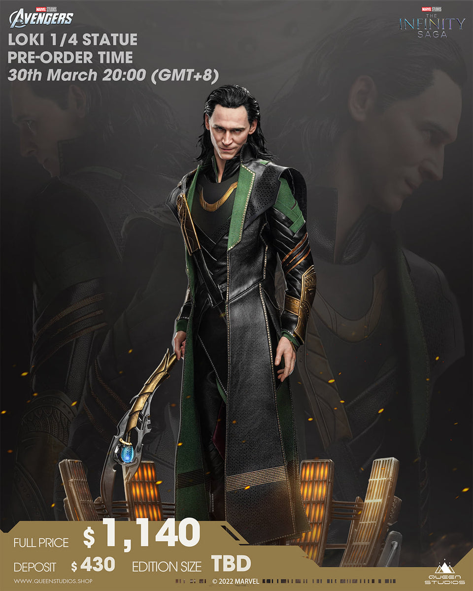 Queen Studios Loki 1/4 Scale Statue