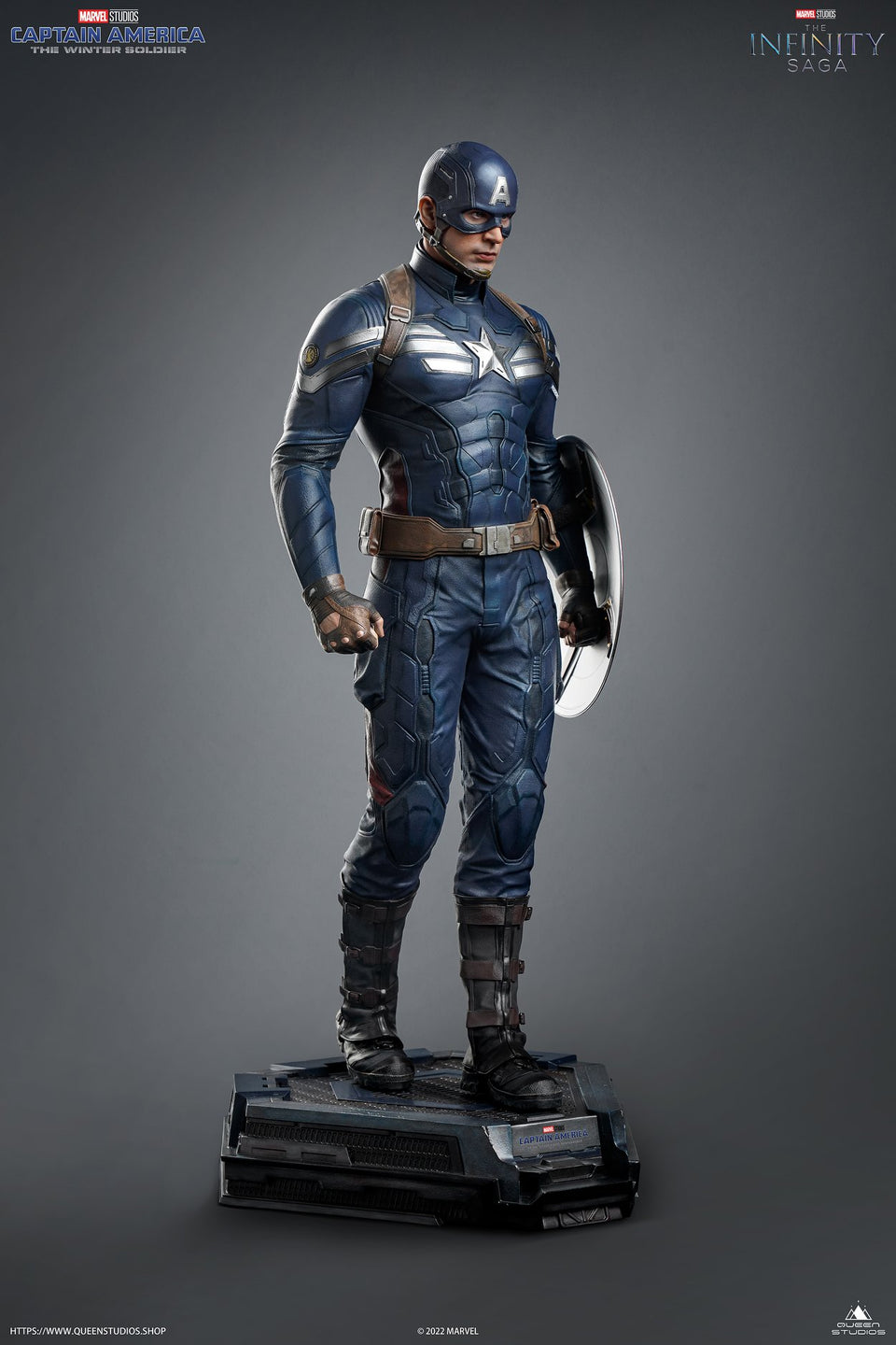 Queen Studios Captain America 1/4 Scale Statue