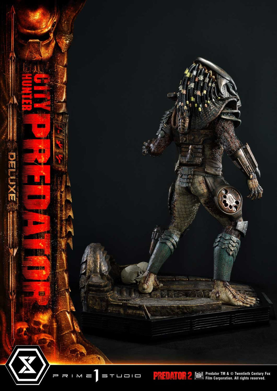Prime 1 Studio City Hunter Predator (Predator 2 Film) (Deluxe Bonus Version) 1/3 Scale Statue