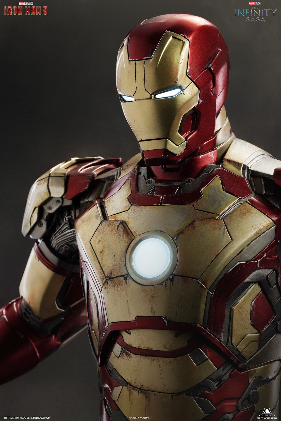 Queen Studios Iron Man Mark 42 1/4 Scale Statue