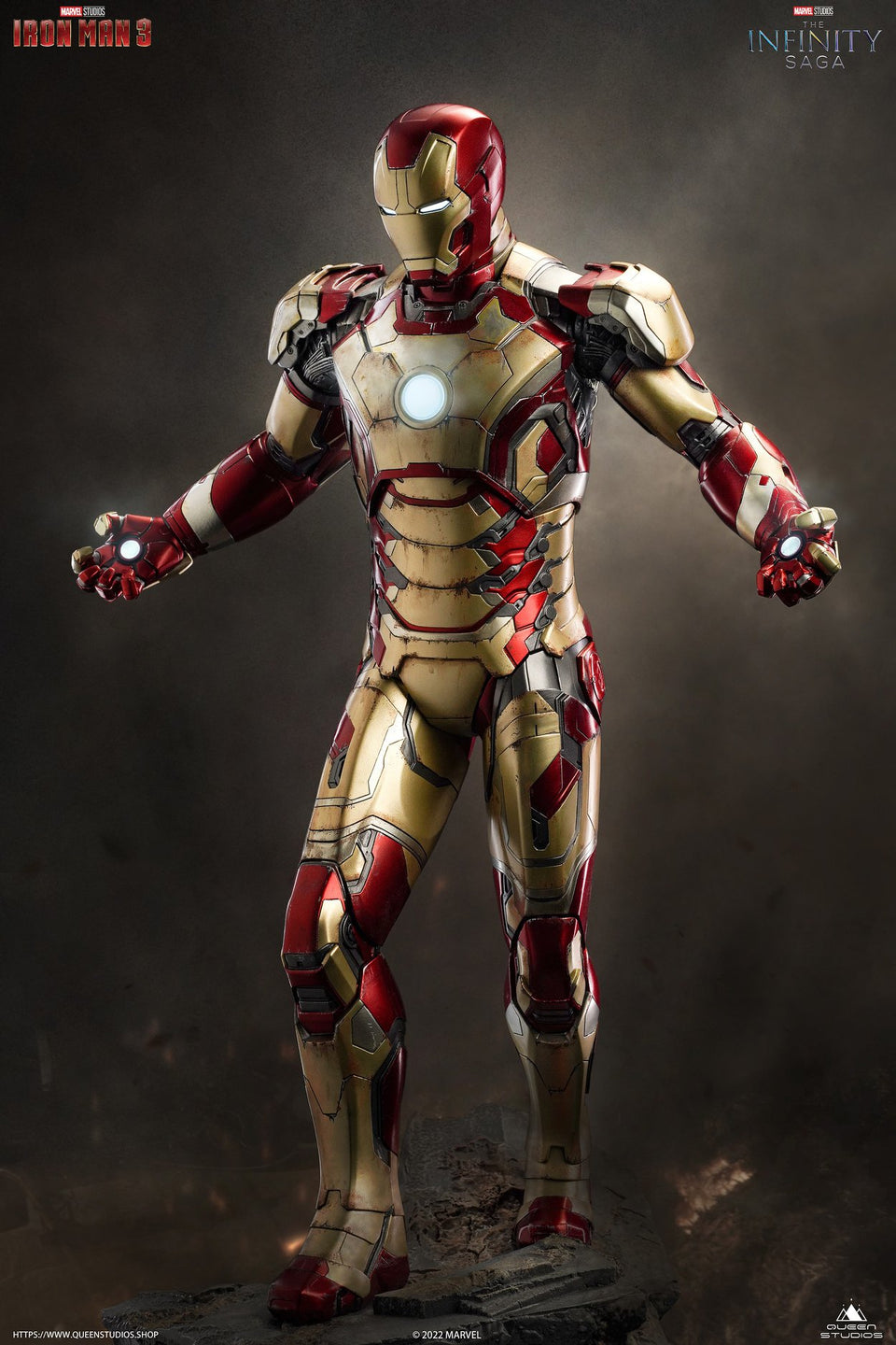 Queen Studios Iron Man Mark 42 1/4 Scale Statue