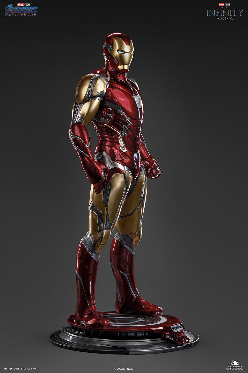 Queen Studios Iron Man (Mark 85) (Life-Size) 1/1 Scale Statue